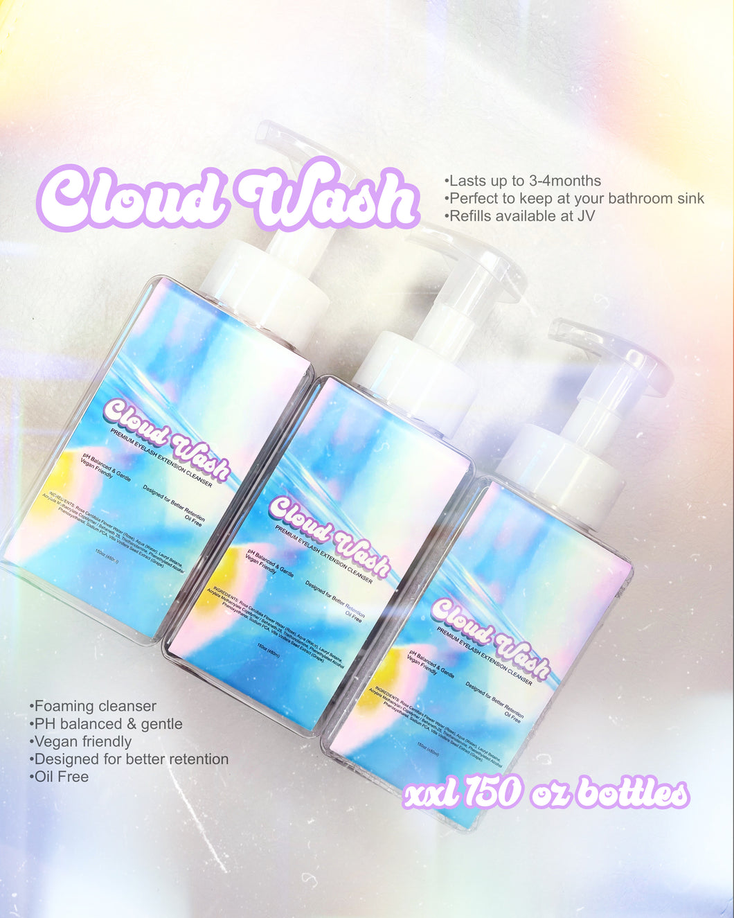 JV Cloud Wash 150oz